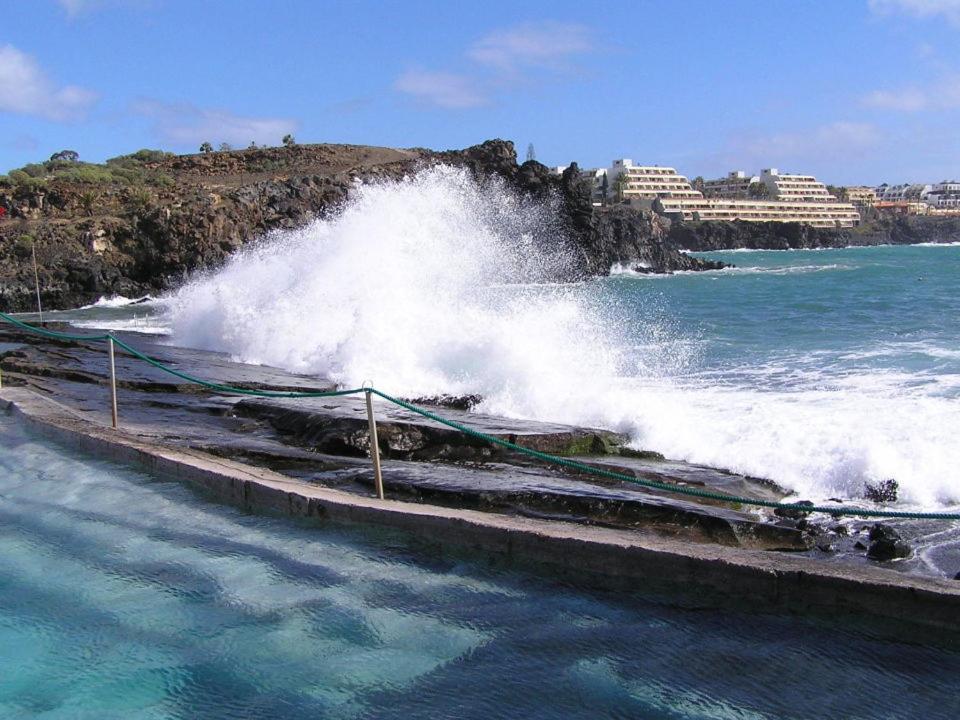 Beach-Front Tenerife Sth Sea And Pool View 德尔锡伦西奥海岸 外观 照片